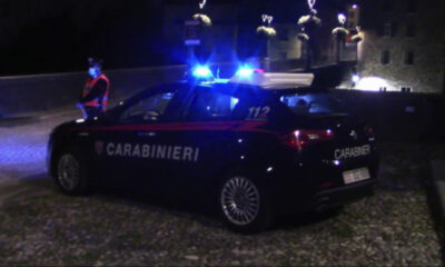 Posto di blocco carabinieri