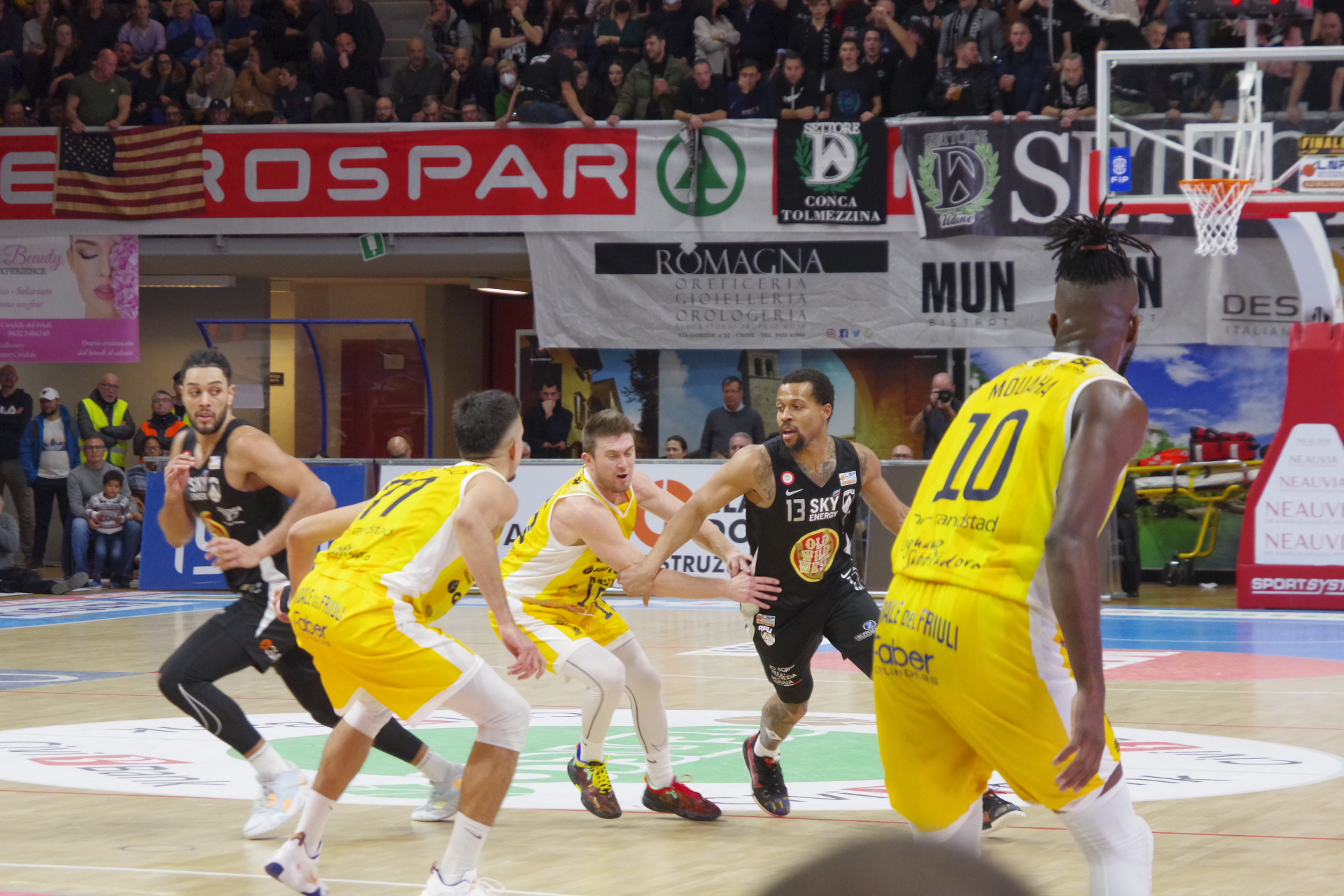 Briscoe in azione a Cividale