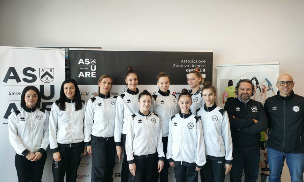 Presentazione squadra Ritmica ASU 2024