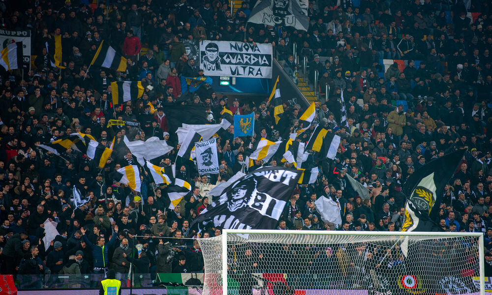 La curva dell'Udinese