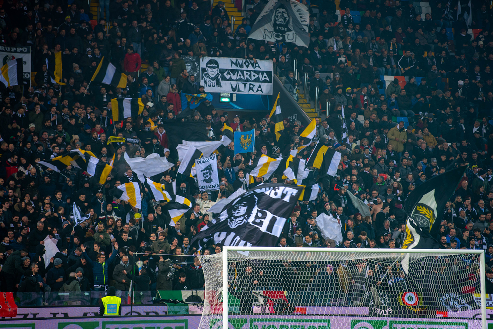 La curva dell'Udinese