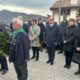 Il vicegovernatore Mario Anzil depone la corona ai caduti di Canebola
