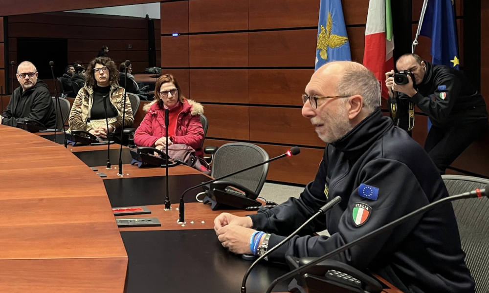 L'assessore regionale con delega alla Protezione civile del Friuli Venezia Giulia, Riccardo Riccardi