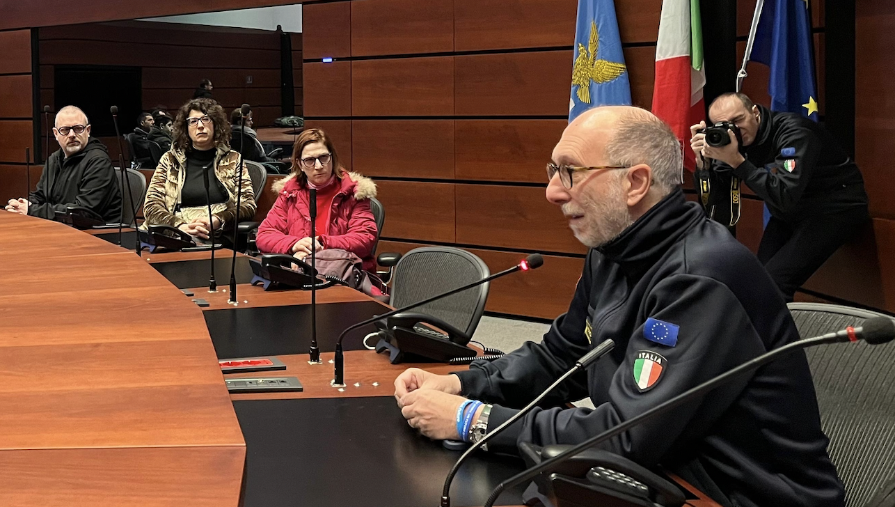 L'assessore regionale con delega alla Protezione civile del Friuli Venezia Giulia, Riccardo Riccardi