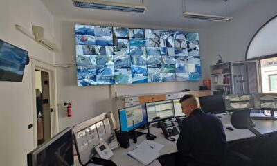 Sala operativa Polizia Locale