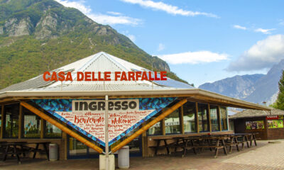 Ingresso de "La casa delle farfalle" a Bordano