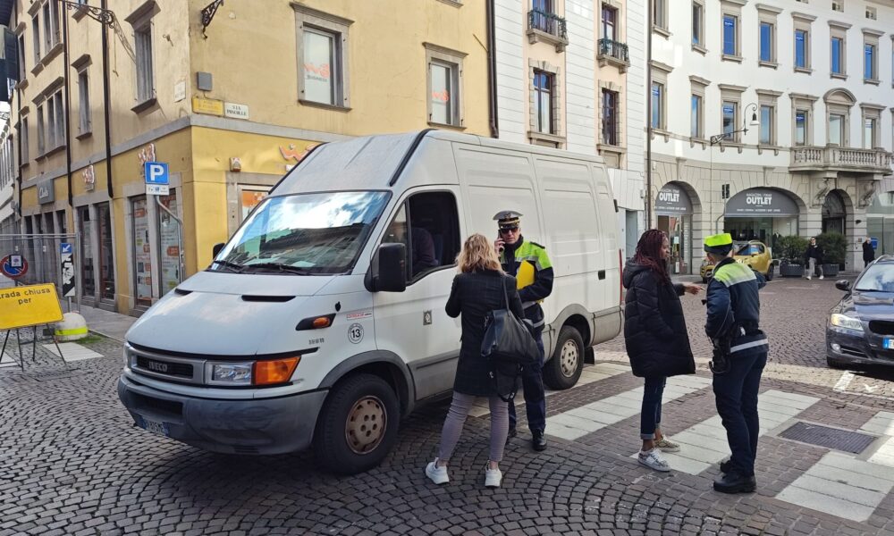 Primo giorno di Ztl a Udine