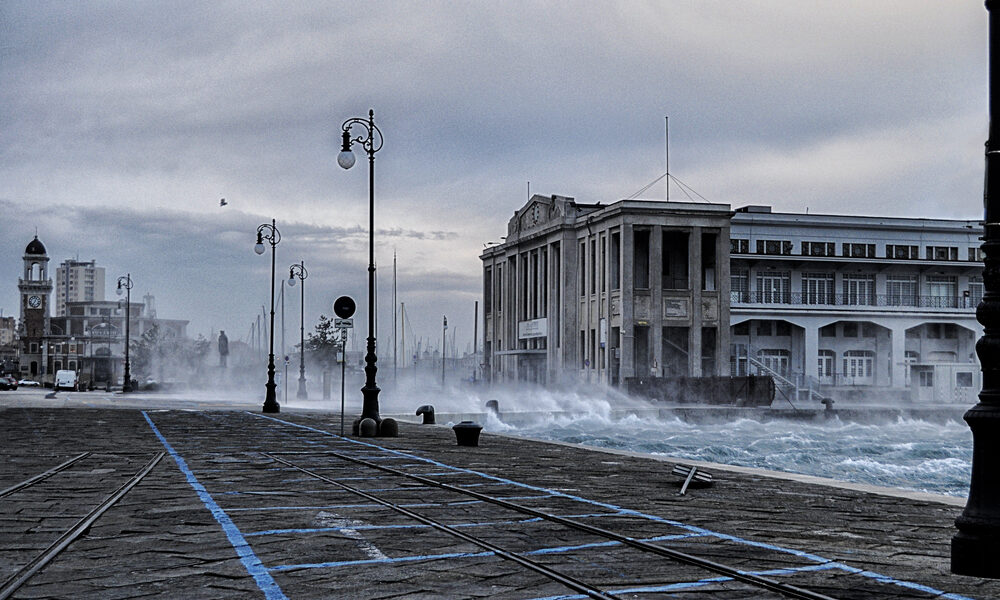 Trieste colpita dal maltempo