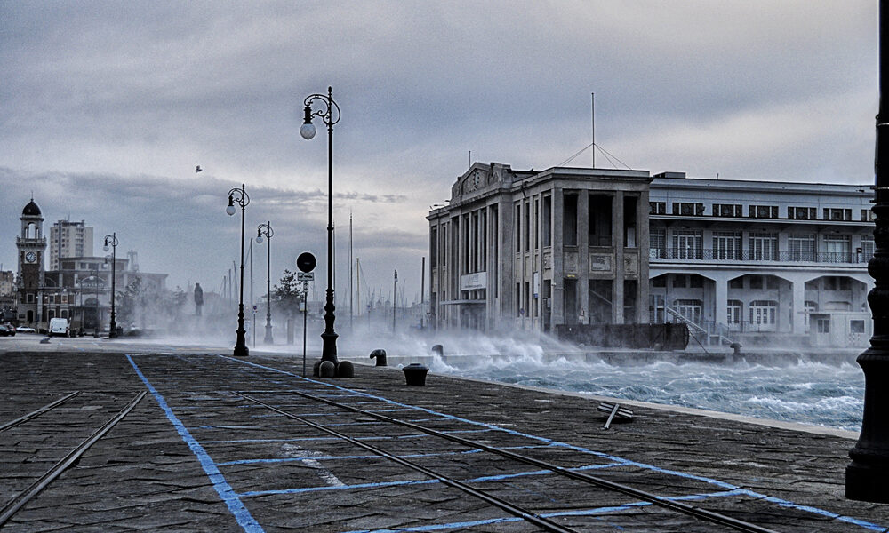 Trieste colpita dal maltempo