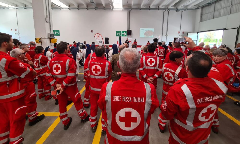 Volontari della Croce Rossia di Udine