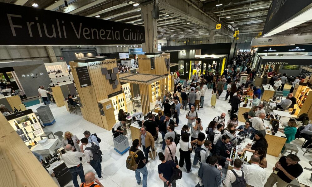 Un momentro dell'edizione Vinitaly 2024