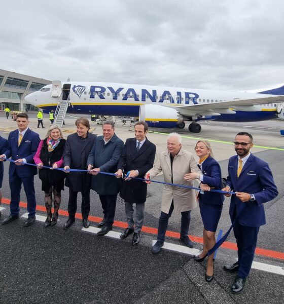 Taglio del nastro per la nuova base Ryanair a Trieste
