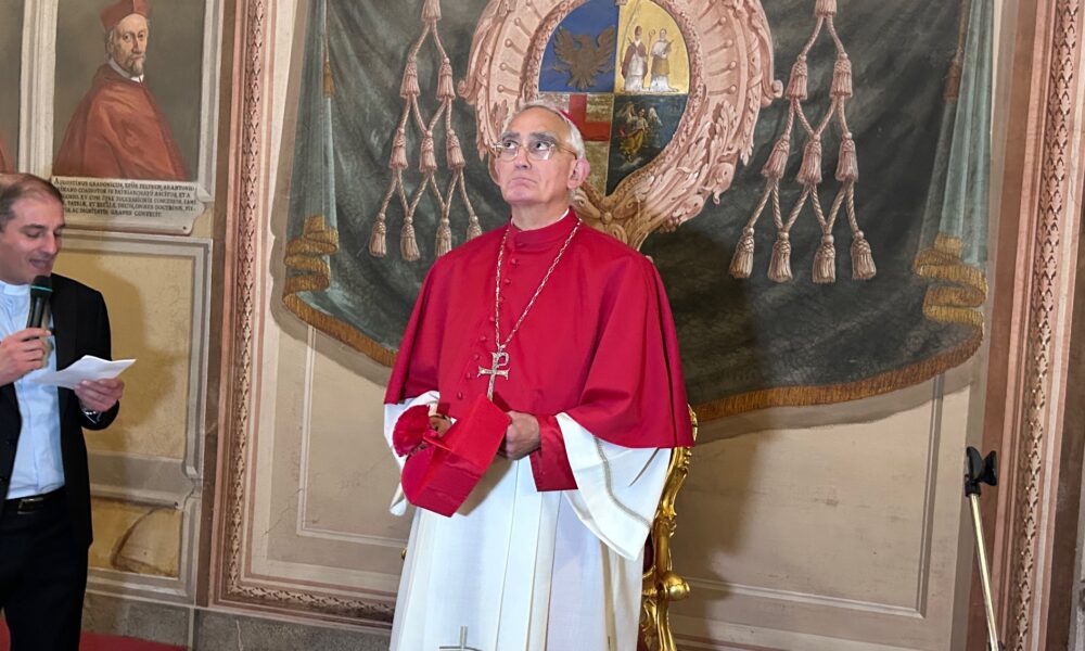 Il nuovo arcivescovo di Udine monsignor Riccardo Lamba