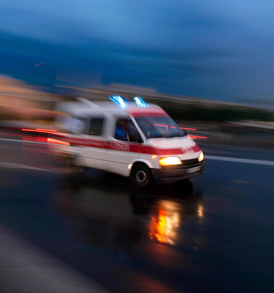 Ambulanza - Infortunio sul lavoro