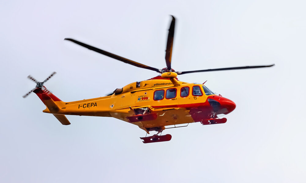Elicottero del Soccorso Alpino - soccorso alpino FVG