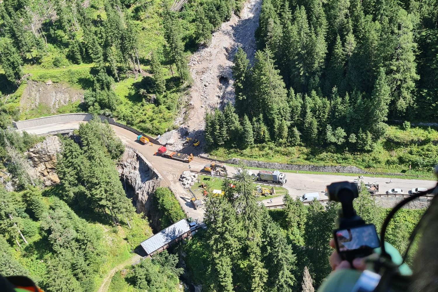Viabilità e maltempo, interventi in corso tra Sappada e Val Pesarina