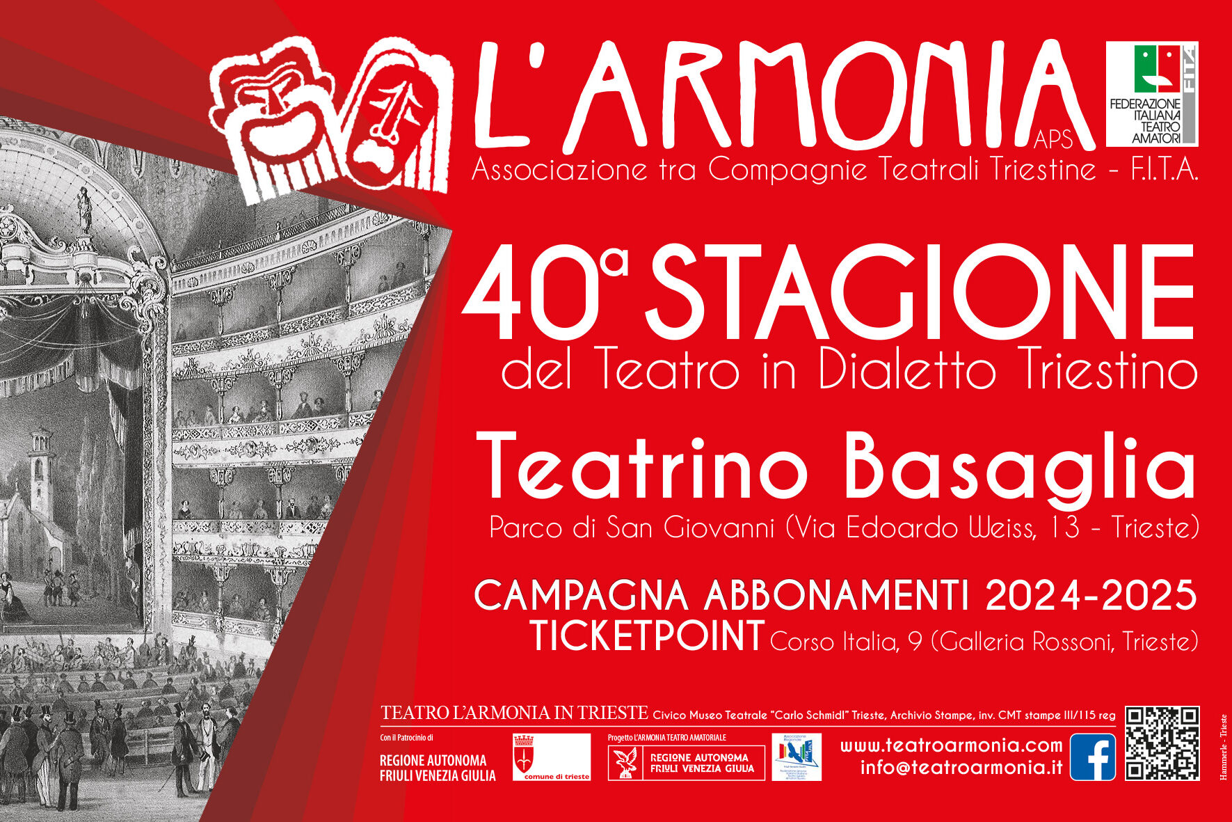 40ª Stagione del Teatro in Dialetto Triestino