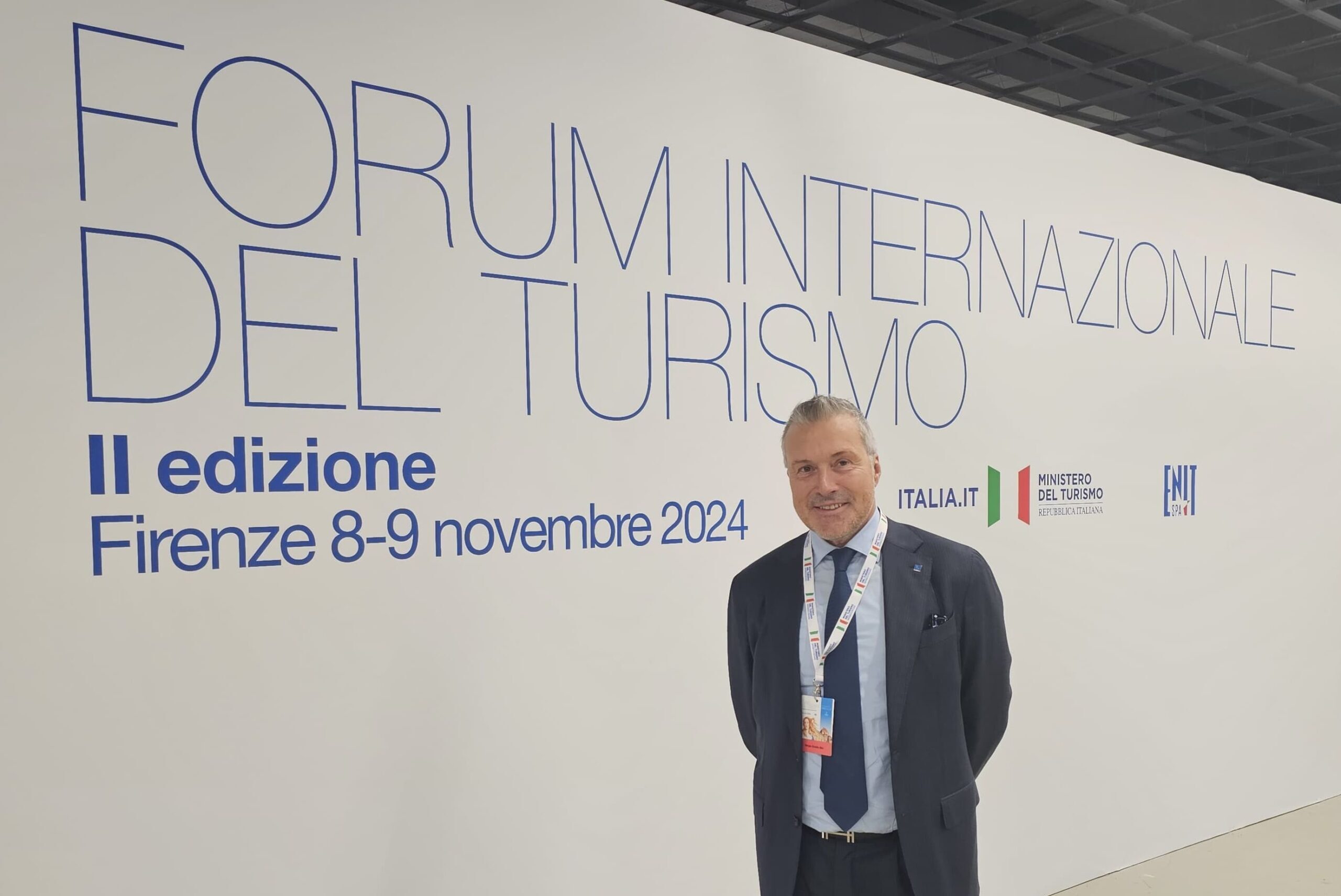 L'assessore Sergio Emidio Bini al Forum internazionale del Turismo a Firenze