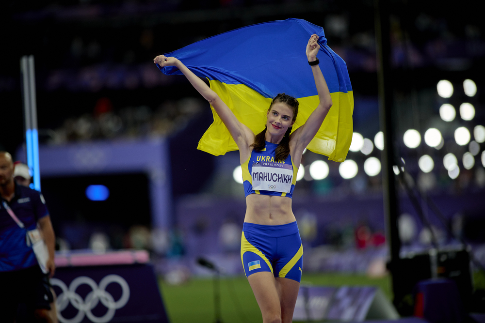 Yaroslava Mahuchikh, campionessa olimpica a Parigi 2024 e primatista mondiale nel salto in lungo ( © Depositphotos)