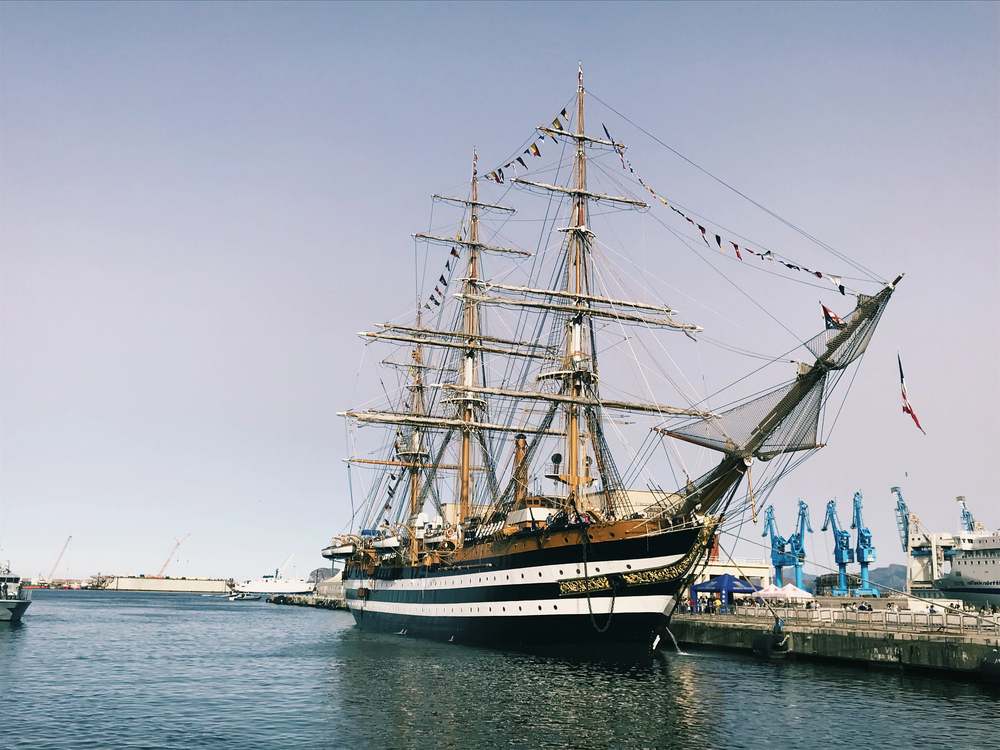 Il veliero Amerigo Vespucci