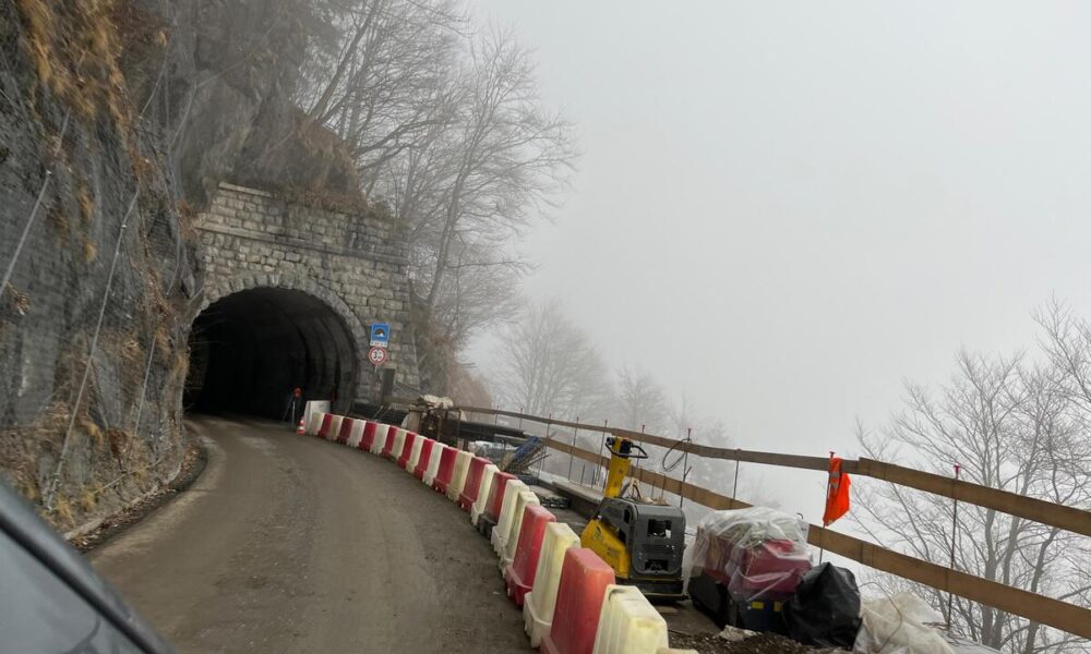 La strada per il passo di Monte Croce Carnico