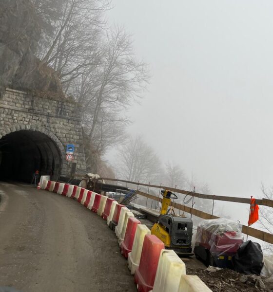 La strada per il passo di Monte Croce Carnico