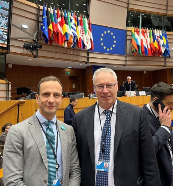 Il governatore Massimiliano Fedriga con il presidente del Consiglio regionale Mauro Bordin