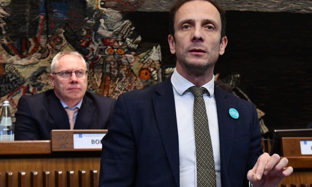 Il governatore del Friuli-Venezia Giulia Massimiliano Fedriga