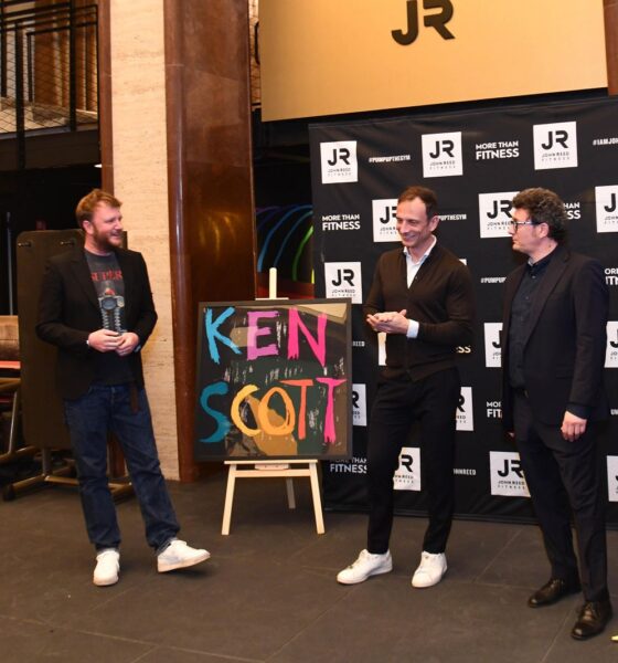 L'inaugurazione della mostra Ken Scott a Trieste con il governatore Massimiliano Fedriga