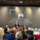 Anzil interviene alla presentazione della mostra su Music a palazzo Attems a Gorizia