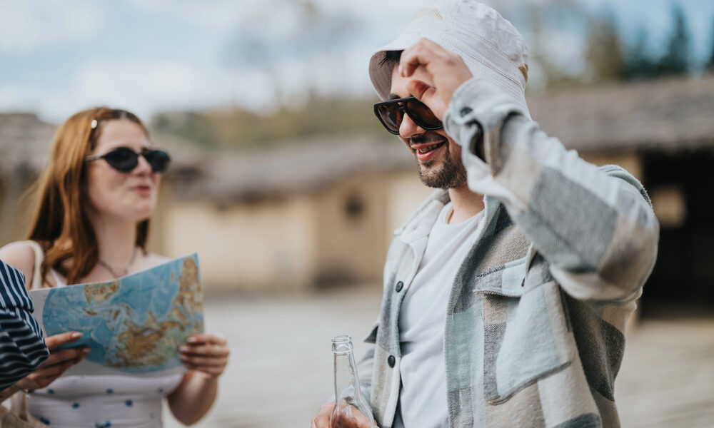 Coppia di turisti