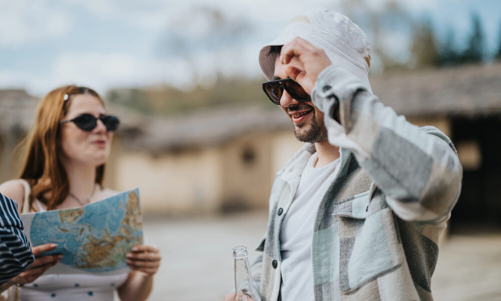 Coppia di turisti