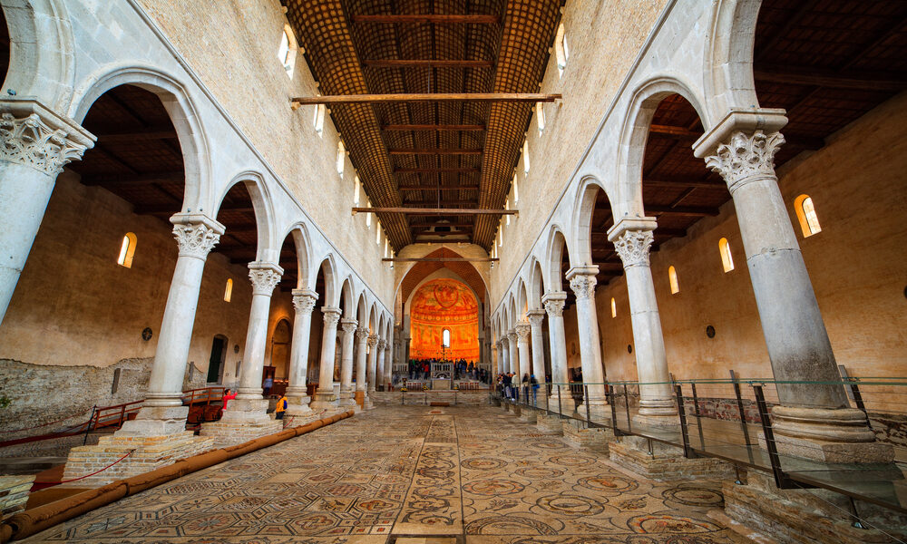 Interno della Basilica di Aquileia