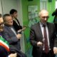 Il momento del taglio del nastro