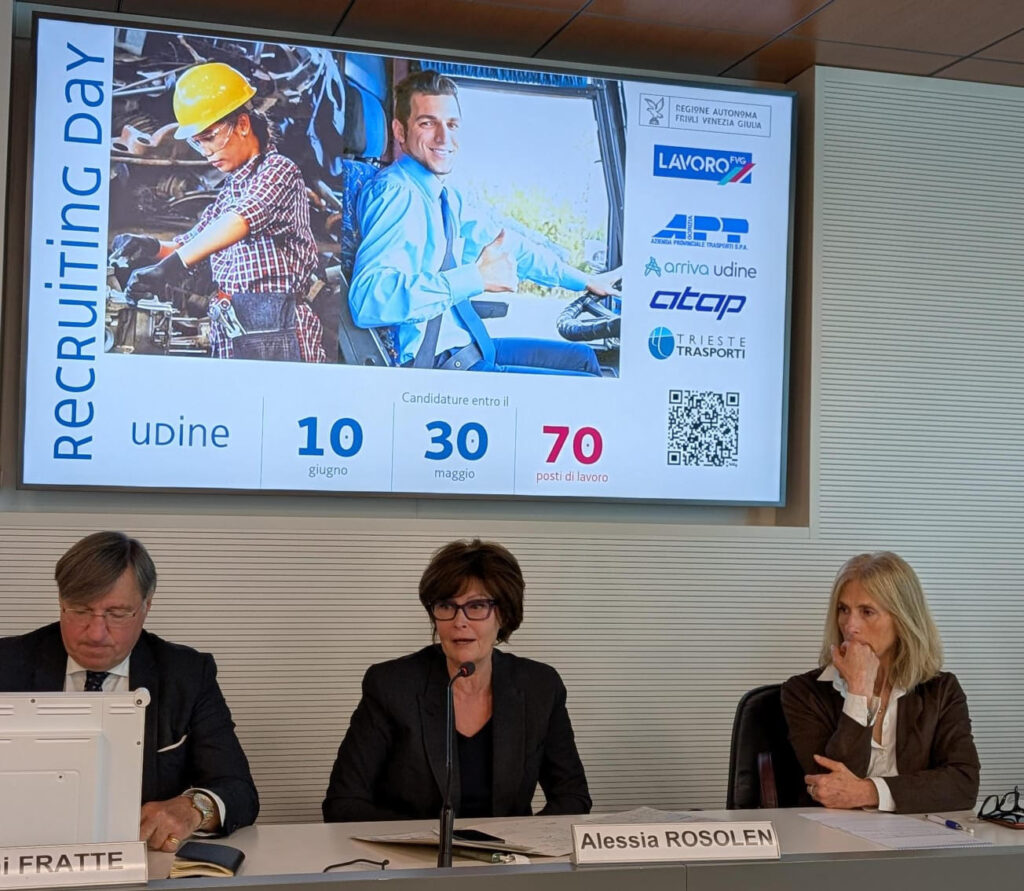 La presentazione del recruiting day per il Trasporto pubblico locale
