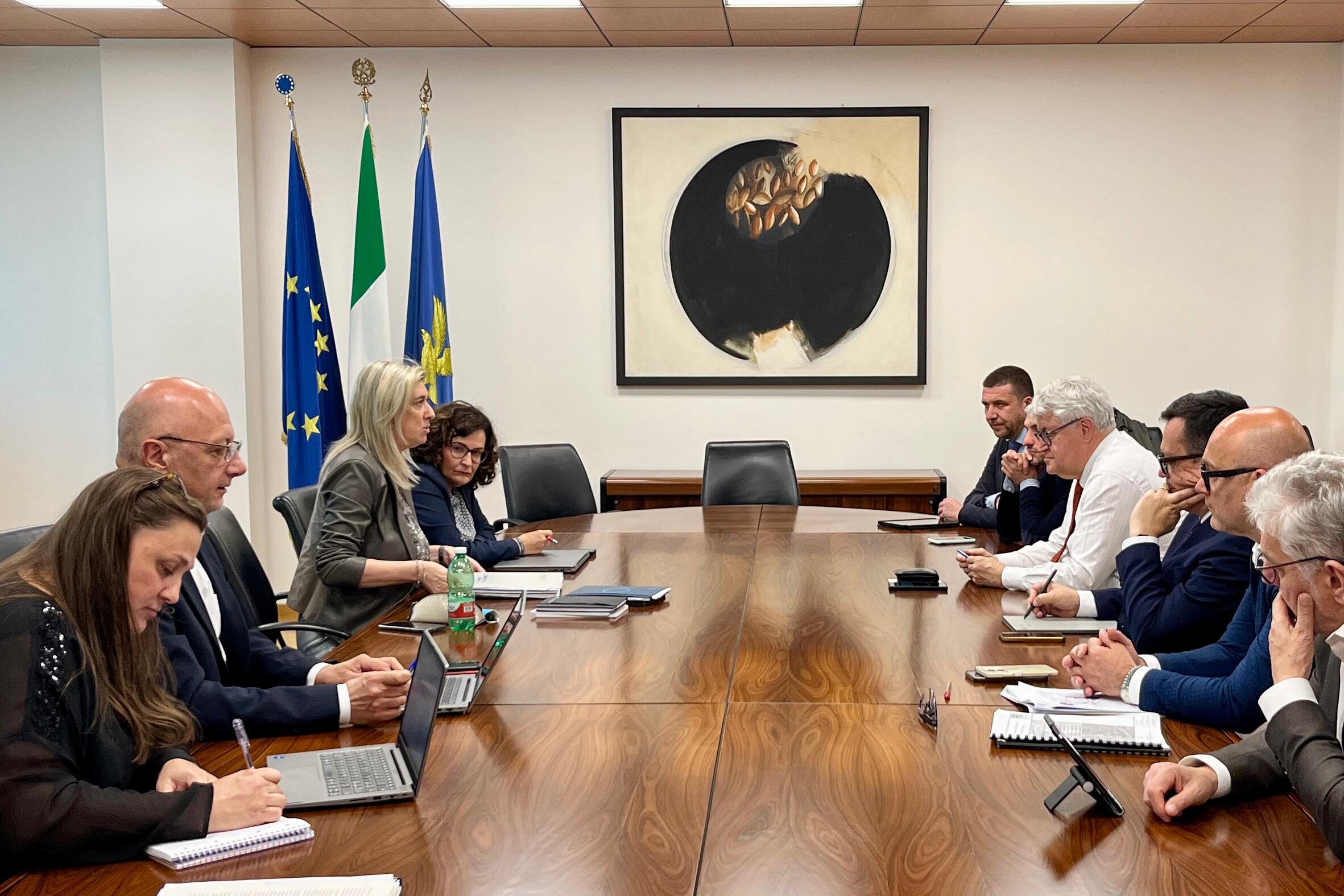 La riunione tecnica con il Comune di Udine