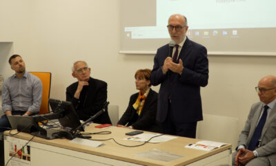 L'assessore Riccardi nel corso del suo intervento