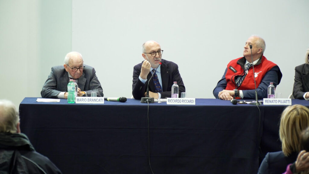 L'assessore Riccardo Riccardi alla cerimonia di inaugurazione di 104 - The Caregiving Expo