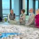 L'assessore regionale Cristina Amirante impegnata in uno dei confronti con amministratori e progettisti di edilizia residenziale pubblica a Vienna