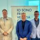 L'assessore regionale alle Attività produttive e Turismo Sergio Emidio Bini (al centro), assieme ad alcuni rappresentanti istituzionali del territorio del Collio - Turismo Collio