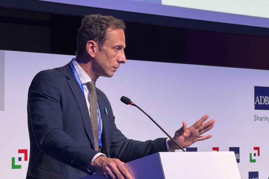 L'intervento del governatore del Friuli-Venezia Giulia Massimiliano Fedriga