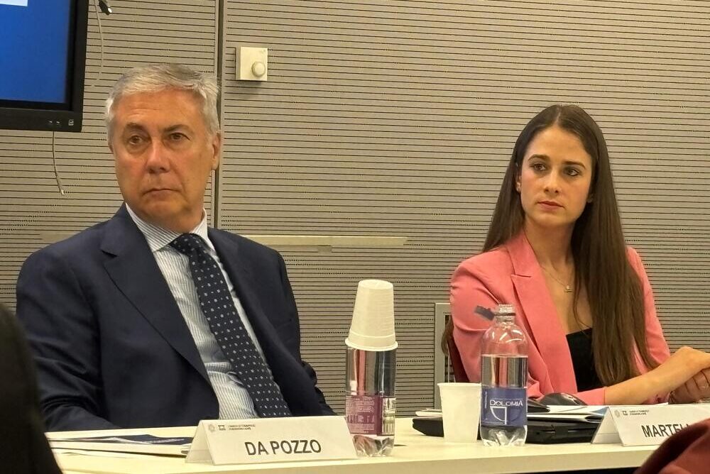 Marco Martella ed Elisa Qualizza