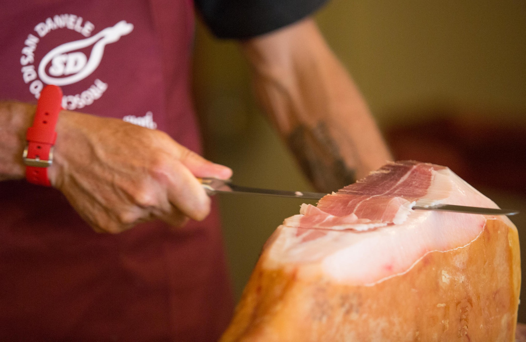 Prosciutto San Daniele DOP tagliato a mano