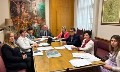 Un momento dell'incontro svoltosi in Municipio a Pordenone