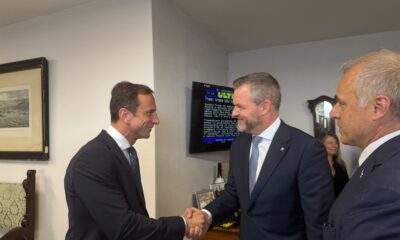 Peter Pellegrini e Massimiliano Fedriga