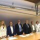 La cerimonia di formalizzazione della donazione di 30mila euro da parte del Comitato Cielo Aperto all'Azienda sanitaria universitaria Giuliano Isontina