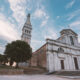 Esterno della Chiesa di Sant'Eufemia a Rovigno - furti chiese istriane
