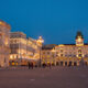 Restyling infopoint a Trieste vicino a Piazza unità d'Italia