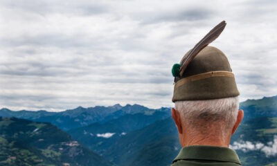 Alpino con cappello