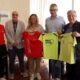 Foto di gruppo alla presentazione dell'evento sportivo